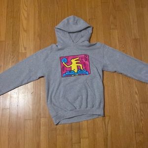 Grey graphic sweatshirt